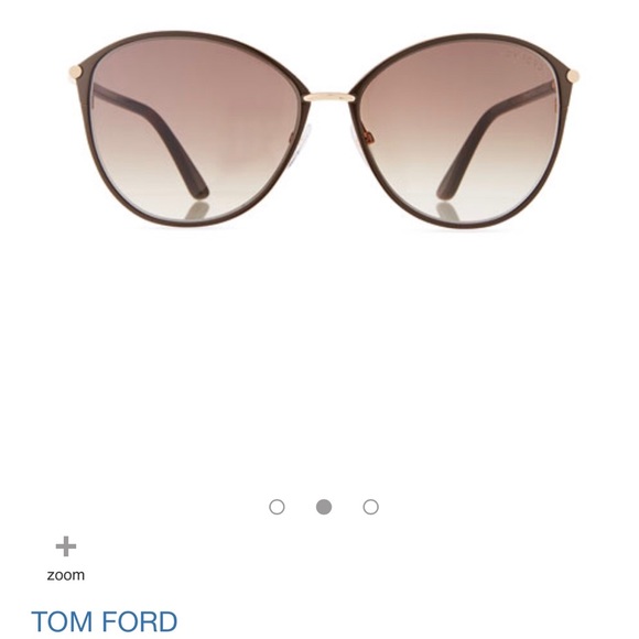 Tom Ford Penelope Metal Butterfly Sunglasses - Picture 4 of 8